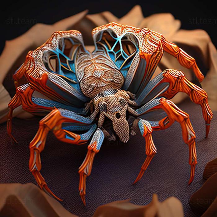 3D model Lasiodora parahybana (STL)